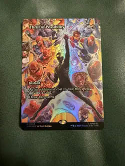 MTG Thrill Of Possibility 0028 FOIL (Borderless) MARVEL Spider~Man Universe SPM - Image 1