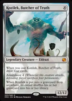 Kozilek, Butcher of Truth LP, English MTG Modern Masters 2015 - Image 1