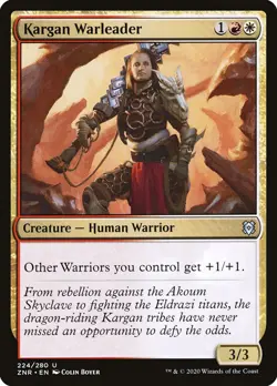Kargan Warleader [Zendikar Rising] Magic MTG - Image 1