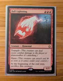 Ball Lightning Foundations Regular MTG - Image 1