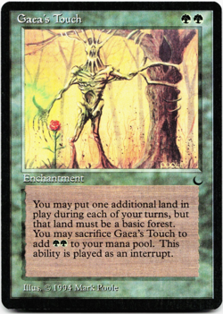 Gaea's Touch [The Dark] MTG Magic 🌳 - Image 3