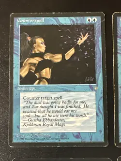 Counterspell X4 Ice Age Various Conditions see pics Front Back - Image 4