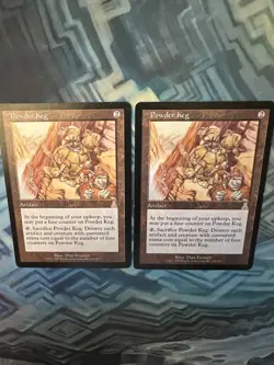 MTG 2X Powder Keg Urza's Destiny ( 1X EX/LP+ & 1X EX/LP- ) - Image 3