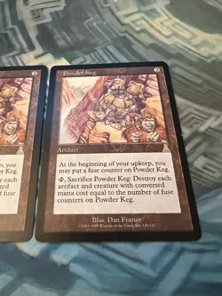 MTG 2X Powder Keg Urza's Destiny ( 1X EX/LP+ & 1X EX/LP- ) - Image 5