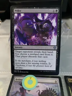 MTG Pilfer 102 Dominaria United Magic - Image 1
