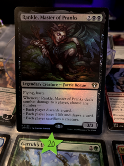 MTG Commander Masters Rankle Master of Pranks Foil - Image 2