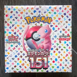 ✨ Pokemon 151 Japanese TCG Booster Box Brand New Sealed Shrink Wrap Pokemon UK - Image 5