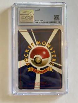 1996 Pokemon Japanese Base Set Holo Charizard #6 CGC/PSA 8 NM-MT Blue Label - Image 2