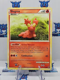 Slugma 67/90 Pokemon Undaunted NM - Image 1
