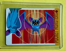 CHARMANDER & SQUIRTLE Pokemon Pocket Monsters Vending Prism Sticker Holo NM Foil - Image 2