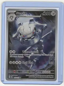 Steelix 150/132 Me01: Mega Evolution Holo Pokemon - Image 1