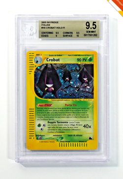 Pokemon BGS 9.5 Crobat #H5 Holo Skyridge 2003 Italiano - Image 1