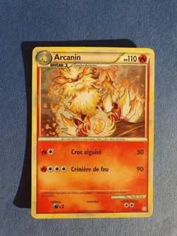 Arcanin Holo Rare - HeartGold and SoulSilver (2010) - 1/123 - Carte Pokemon FR - Image 2