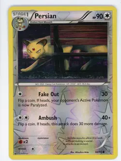 Pokemon Persian 62/98 Reverse Holo Common Ancient Origins NM/MT - Image 1