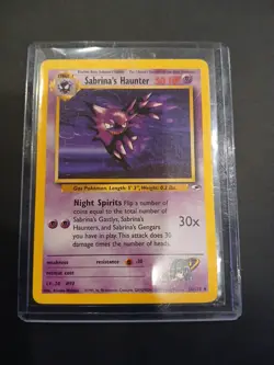 1999-2000 Pokemon TCG Sabrina's Haunter 58/132 Gym Heroes Unlimited - Image 1