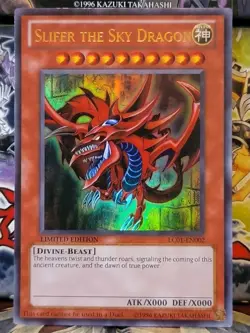 Obelisk the Tormentor + Slifer the Sky Dragon + Winged Dragon of Ra LC01 NM-/M - Image 4