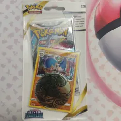 Pokemon TCG Silver Tempest Blister Pack! Factory Sealed! Promo Card +Coin! - Image 1