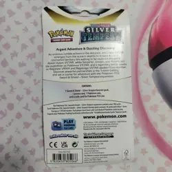 Pokemon TCG Silver Tempest Blister Pack! Factory Sealed! Promo Card +Coin! - Image 2