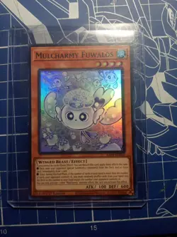 yugioh card super rare mulcharmy fuwalos quarter centery stampede - Image 1