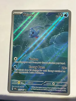 Phione Illustration Rare 175/167 Twilight Masquerade Pokemon Card NM - Image 1