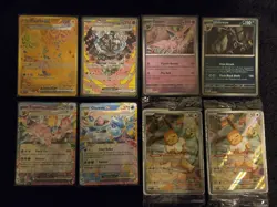 Pokeman Tcg Mixed Card Lot Prismatic Evolutions Gold, SIR, Masterball And More. - Image 1