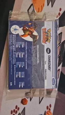 Sealed Charizard Mint Holo Pokemon Stadium Tip Shiny Danone Pokemon Card #06 - Image 4