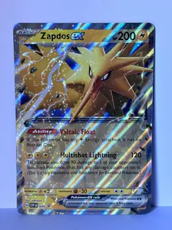 Pokemon 151 - Zapdos ex (SVP 049) Black Star Promo - JUMBO Card - Image 1