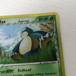 Snorlax Delta Species Dragon Frontiers 10/101 Holo Pokemon Trading Card LP - Image 3