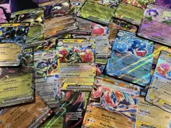 Pokemon Card Lot 100 Reverse Holo/Holo TCG Cards - No Duplicates! - Image 1