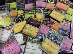 Pokemon Card Lot 100 Reverse Holo/Holo TCG Cards - No Duplicates! - Image 2