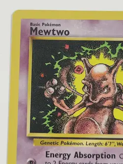 Mewtwo 14 Black Star Movie Promo WOTC Wizards Of The Coast Pokemon Card TCG - Image 2