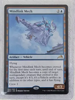 MTG Mindlink Mech #62 Kamigawa Neon Dynasty Magic Gathering Card Rare NM - Image 4