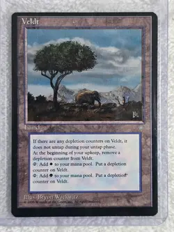 MTG Veldt - Ice Age (ICE) 1995 Magic the Gathering Card Rare Near Mint - Image 4