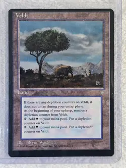 MTG Veldt - Ice Age (ICE) 1995 Magic the Gathering Card Rare Near Mint - Image 5