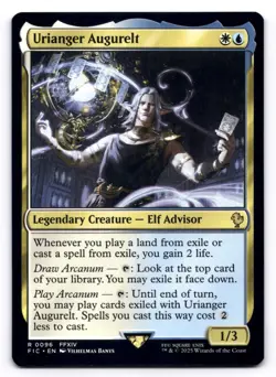 Urianger Augurelt NM Commander: Final Fantasy 0096 MTG Regular - Image 1