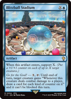 Blitzball Stadium (REGULAR) x1 - MTG Final Fantasy Commander FIC #34 - Image 1
