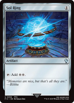 Sol Ring (REGULAR) x1 - MTG Final Fantasy Commander FIC #358 - Image 1