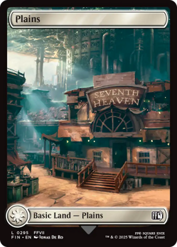 Plains (REGULAR) x1 - MTG Final Fantasy FIN #295 - Image 1