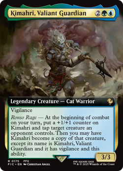 Kimahri, Valiant Guardian (REGULAR) x1 - MTG Final Fantasy Commander FIC #175 - Image 1