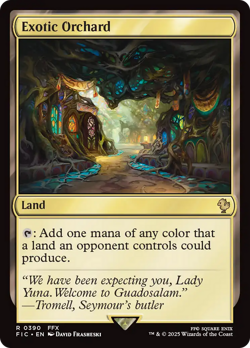 Exotic Orchard (REGULAR) x1 - MTG Final Fantasy Commander FIC #390 - Image 1