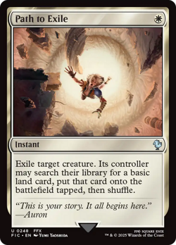 Path to Exile (REGULAR) x1 - MTG Final Fantasy Commander FIC #248 - Image 1