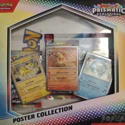 Pokemon Prismatic Evolutions Poster Collection Promos SVP167 SVP168 SVP169 - Image 1
