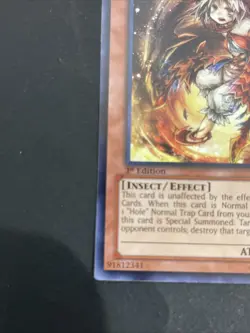 Traptrix Myrmeleo - JOTL-EN033 - Rare Yugioh NM 1st Edition - Image 3