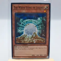 Yugioh TCG Single Card The White Stone Of Legend #013 Dragon - Image 1