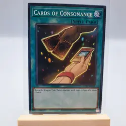 Yugioh TCG Single Card Cards Of Consonance #025 Spell Card - Image 1