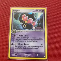 Pokemon TCG Claydol EX Holon Phantoms Uncommon Card 38/110 Regular - Image 1