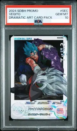 PSA10 SDBH UGM4-SEC DA Vegito Super Dragon Ball Heroes Card Japan 2024 - Image 1