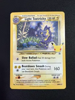 SWSH: Sword & Shield Promo Cards #SWSH137 Light Toxtricity LP- ( Light Pull ) #5 - Image 1