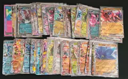 Pokemon TCG Japanese v EX Card Bundle 100+ Cards Sv8a, Sv4a, Sv3 Etc - Image 1