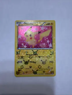 Pokemon Pikachu TCG Holo Card RC7/RC25 Legendary Treasures Radiant Collection - Image 1